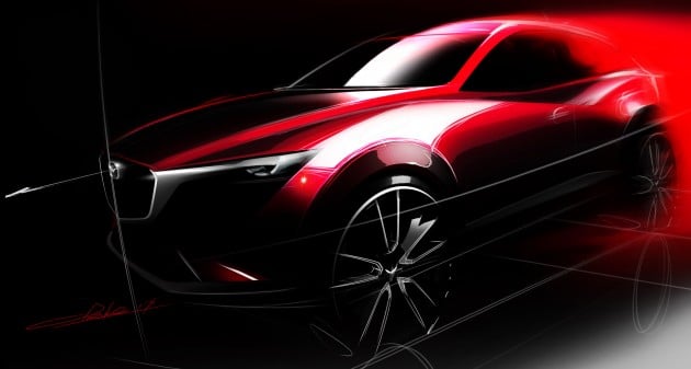 mazda-cx3-sketch