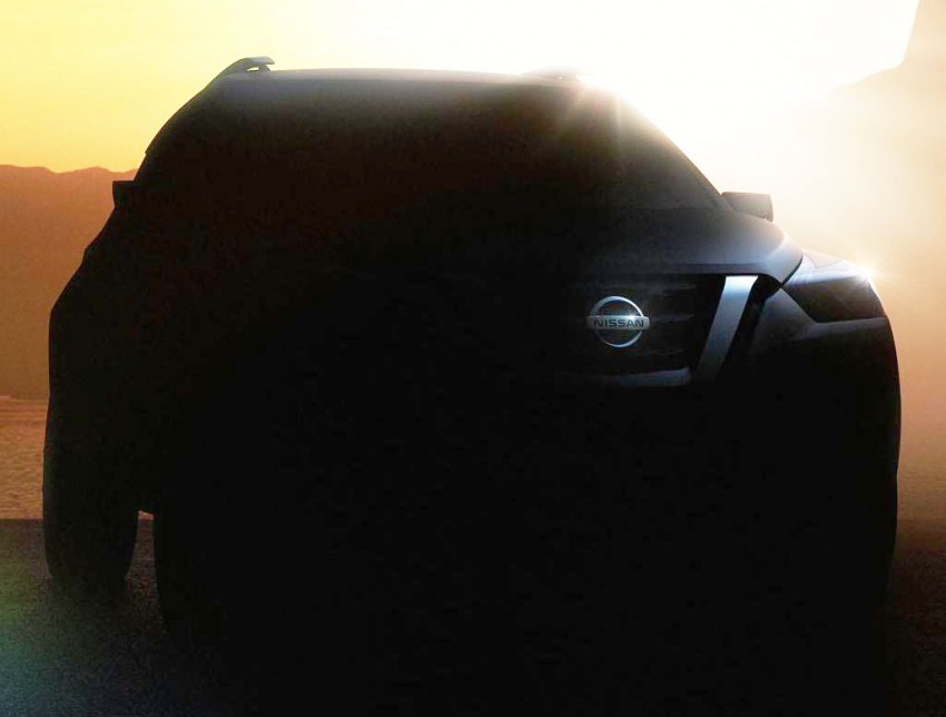 Nissan teases mystery compact SUV, Brazilian debut 282302