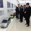 Proton Iriz EV prototype in Korea, developed with LG!