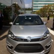 Proton Iriz EV prototype in Korea, developed with LG!