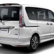 Nissan Serena S-Hybrid Facelift open for booking – now CKD with LED headlamps, below RM140k