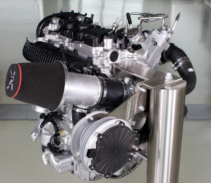 Volvo reveals triple-charged Drive-E 2.0 litre four-cylinder engine that develops no less than 450 hp! 278628