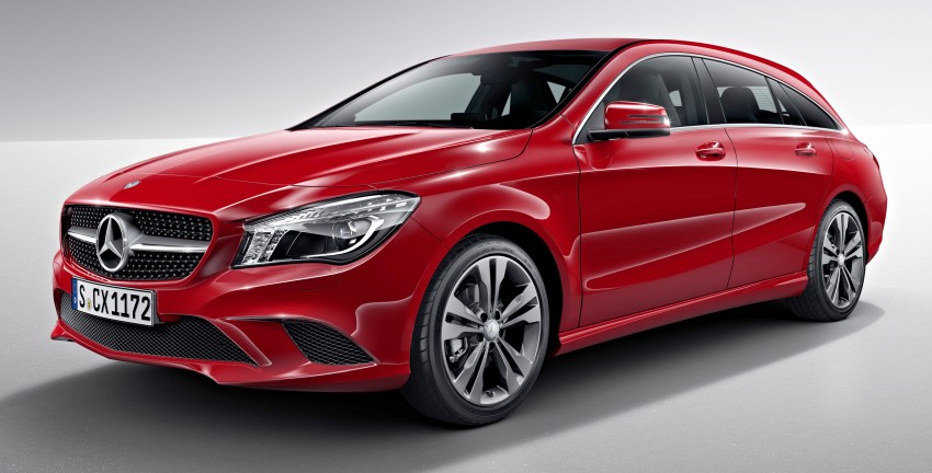 Mercedes-Benz CLA-Class Shooting Brake unveiled 291262