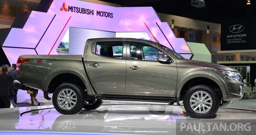 2015 Mitsubishi Triton shows up at Thai Motor Expo 292598