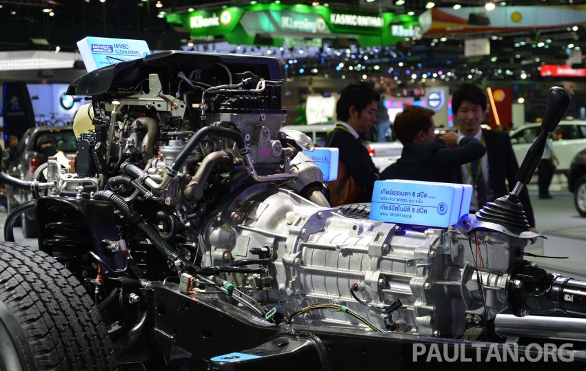 2015 Mitsubishi Triton shows up at Thai Motor Expo 292616