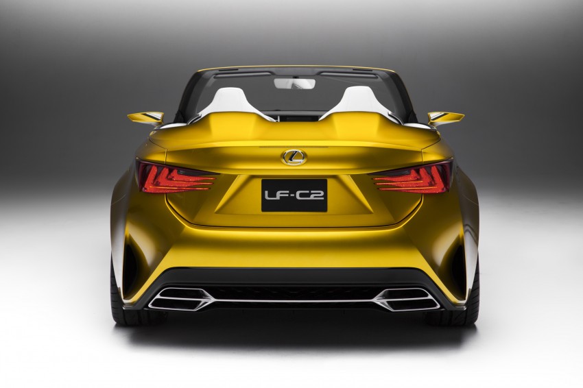 Lexus LF-C2 Concept previews 2+2 RC Convertible 289719