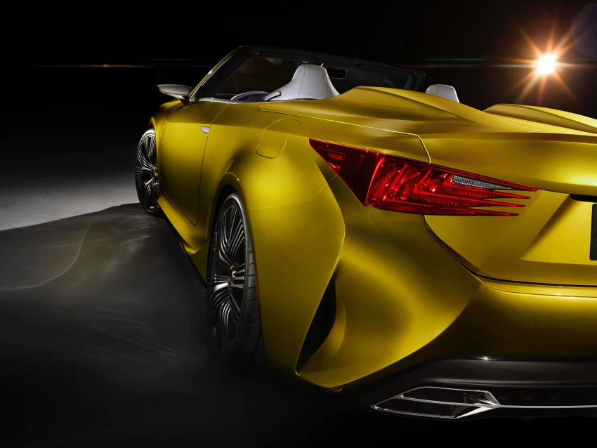 Lexus LF-C2 Concept previews 2+2 RC Convertible 289722