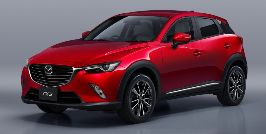 Mazda CX-3 – new B-segment SUV officially unveiled Image #289187