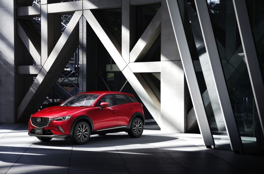 Mazda CX-3 – new B-segment SUV officially unveiled 289205