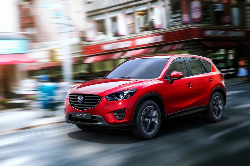 Mazda CX-5 facelift appears at LA with minor upgrades 289621