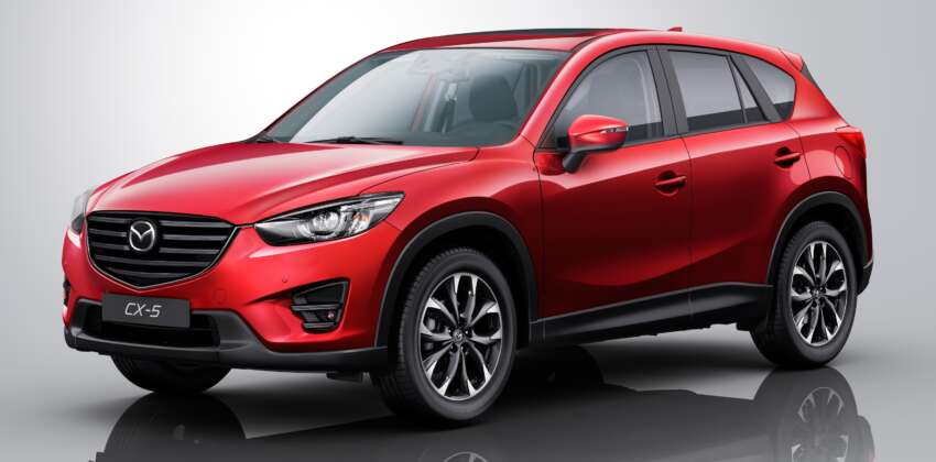 Mazda CX-5 facelift appears at LA with minor upgrades 289653