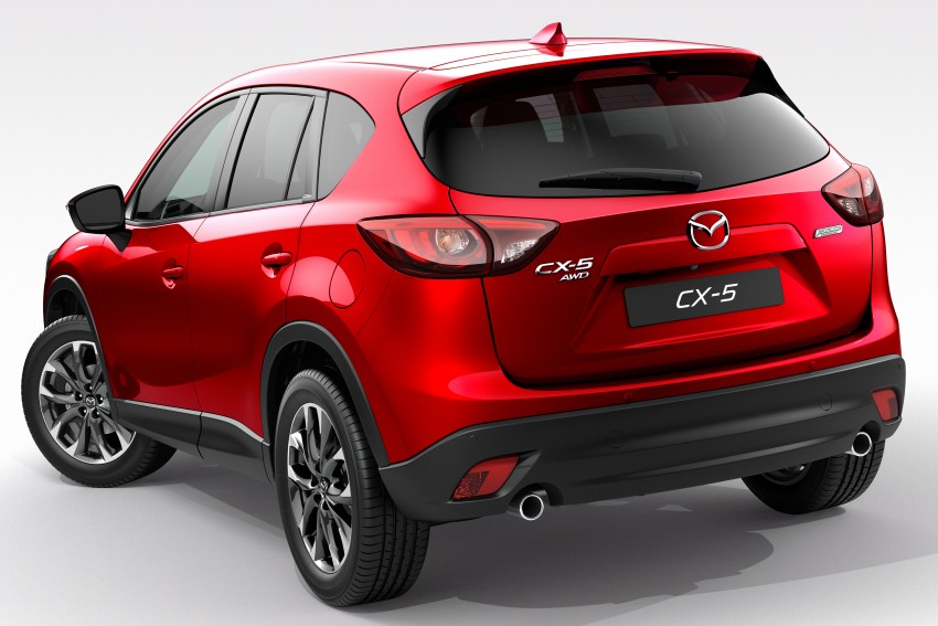 Mazda CX-5 facelift appears at LA with minor upgrades 289649