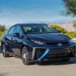 Toyota Mirai FCV – EPA-estimated performance range announced, 502 km on a single tank of hydrogen