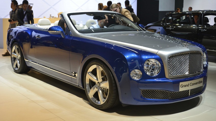 Bentley Grand Convertible concept goes topless in LA 289868