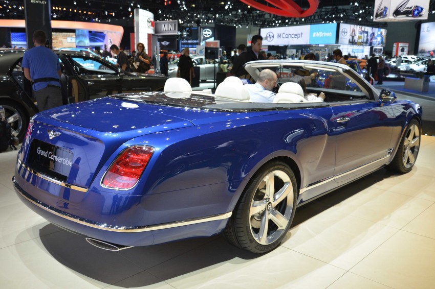 Bentley Grand Convertible concept goes topless in LA 289869