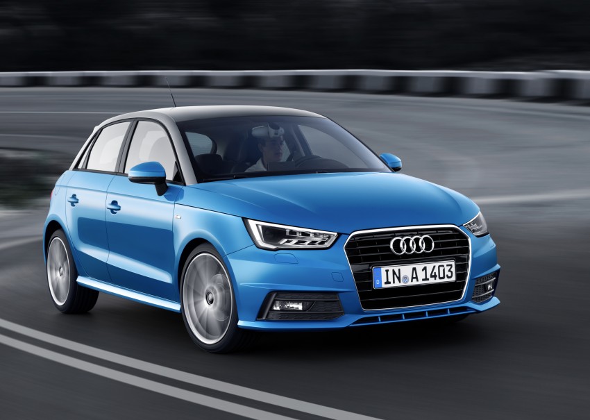 Audi A1, A1 Sportback facelifted to match S1’s looks 288231