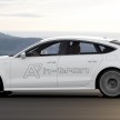 Audi A7 Sportback h-tron quattro features both hydrogen fuel cell tanks and plug-in charging
