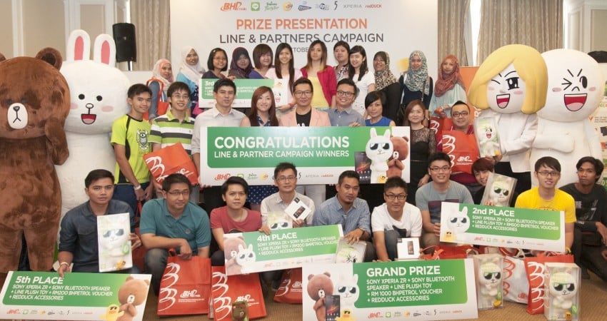 BHPetrol, LINE & Partners Contest winners named 284736