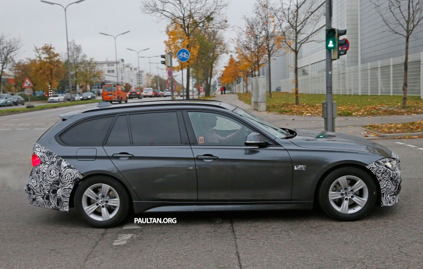 SPYSHOTS: F30 BMW 3 Series LCI snapped again 294232