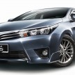 Toyota Corolla Altis 1.8G officially introduced, RM120k