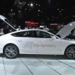 Audi A7 Sportback h-tron quattro features both hydrogen fuel cell tanks and plug-in charging
