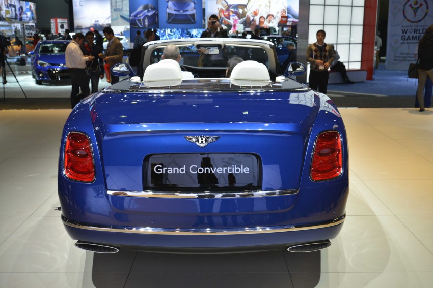 Bentley Grand Convertible concept goes topless in LA 290437