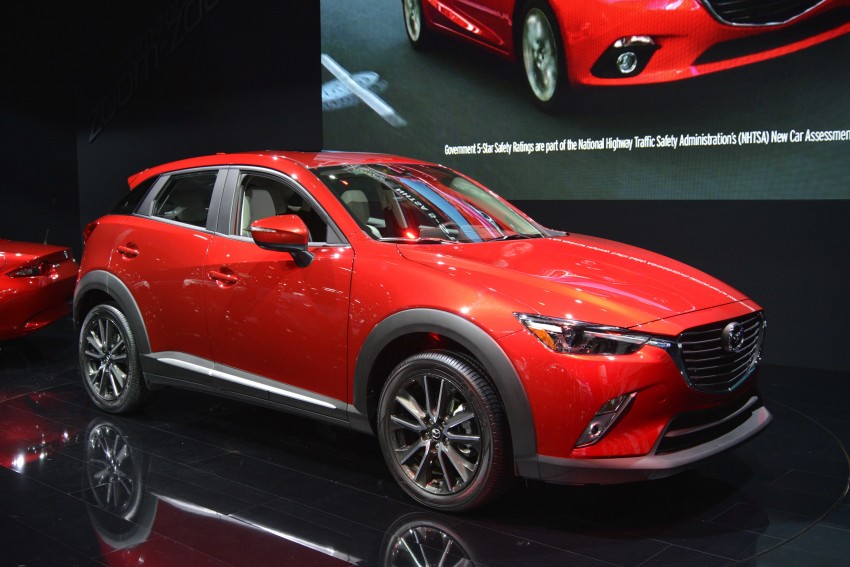 Mazda CX-5 facelift appears at LA with minor upgrades 290445