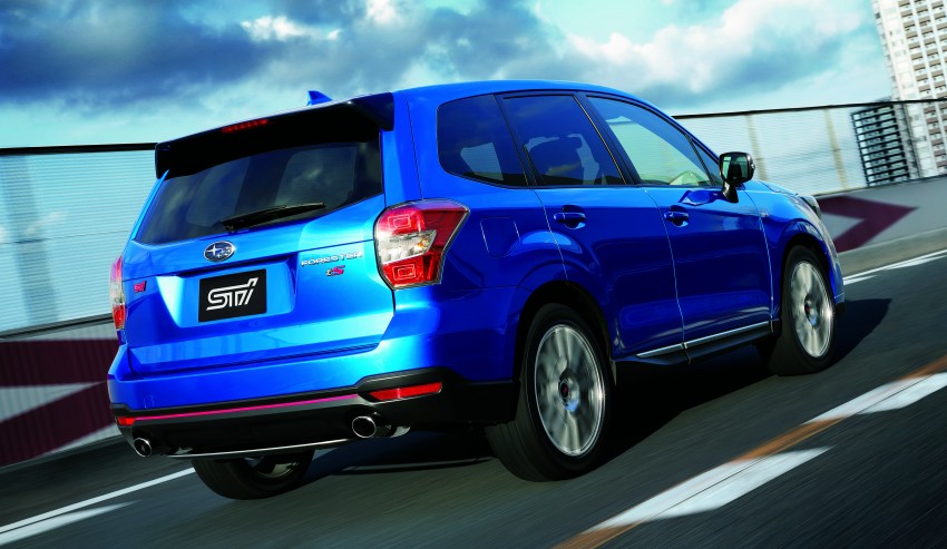 Subaru Forester tS by STI unveiled for JDM market 291382