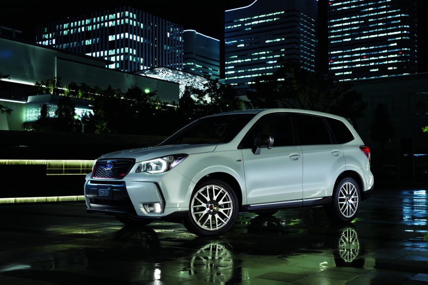 Subaru Forester tS by STI unveiled for JDM market 291384