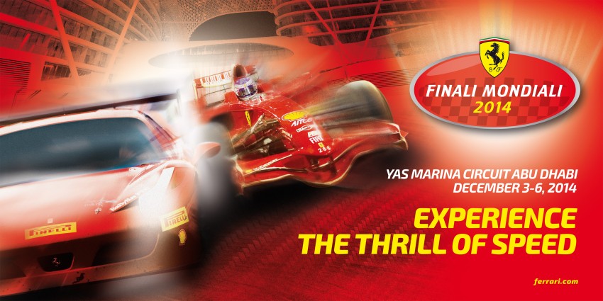 2014 Finali Mondiali Ferrari comes to Abu Dhabi in Dec 288764