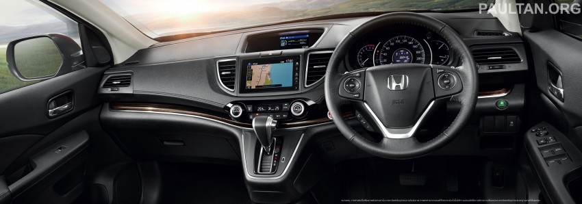 2015 Honda CR-V facelift – ASEAN version unveiled in Thailand, 2.4 litre variant gets CVT gearbox 284543
