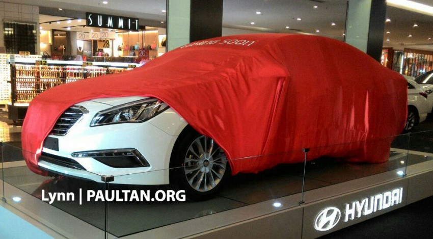 Hyundai Sonata teased at KSL City Mall JB roadshow 286203