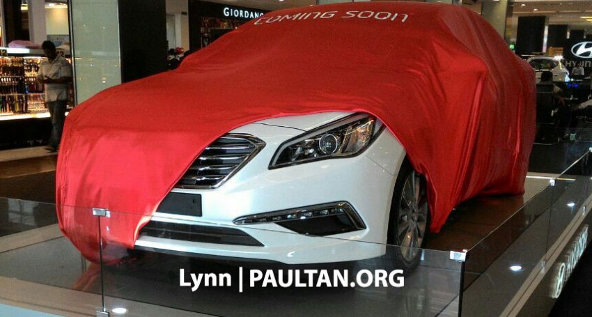 Hyundai Sonata teased at KSL City Mall JB roadshow 286205