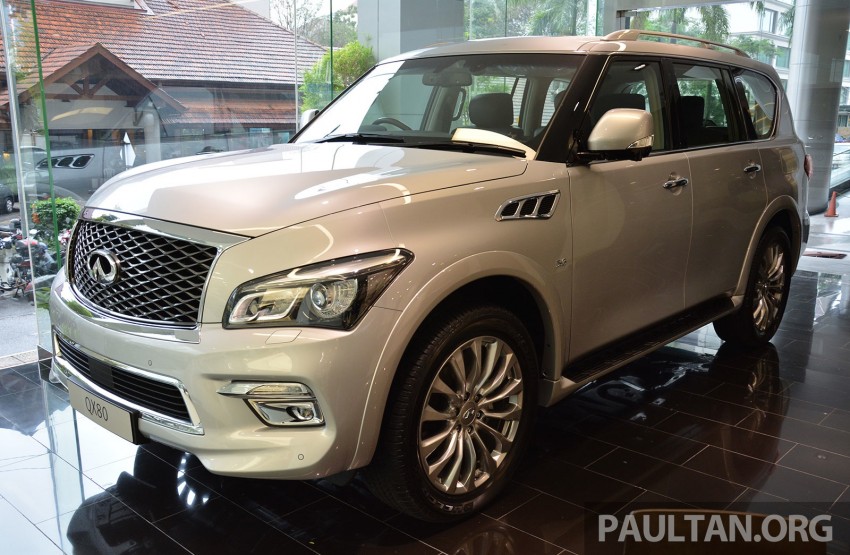 Infiniti QX80 now in Malaysia, 5.6 V8 SUV on sale 2015 291607