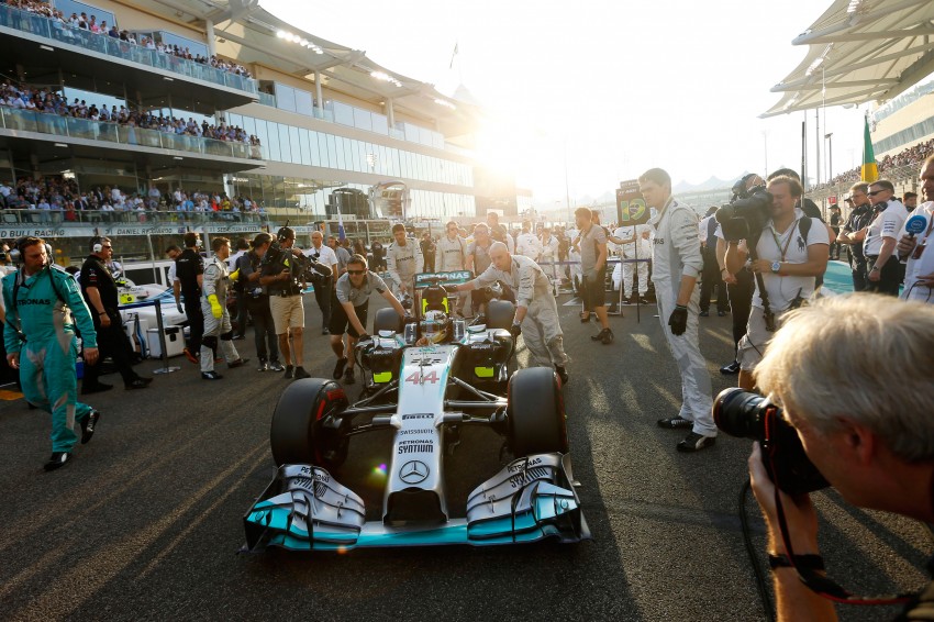 Lewis Hamilton wins second Formula 1 drivers’ title as Mercedes AMG Petronas dominates the 2014 season 290707