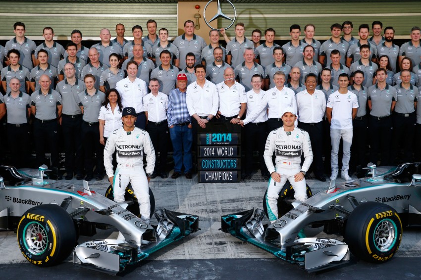 Lewis Hamilton wins second Formula 1 drivers’ title as Mercedes AMG Petronas dominates the 2014 season 290712