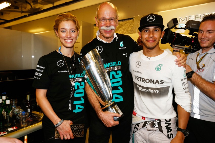 Lewis Hamilton wins second Formula 1 drivers’ title as Mercedes AMG Petronas dominates the 2014 season 290736
