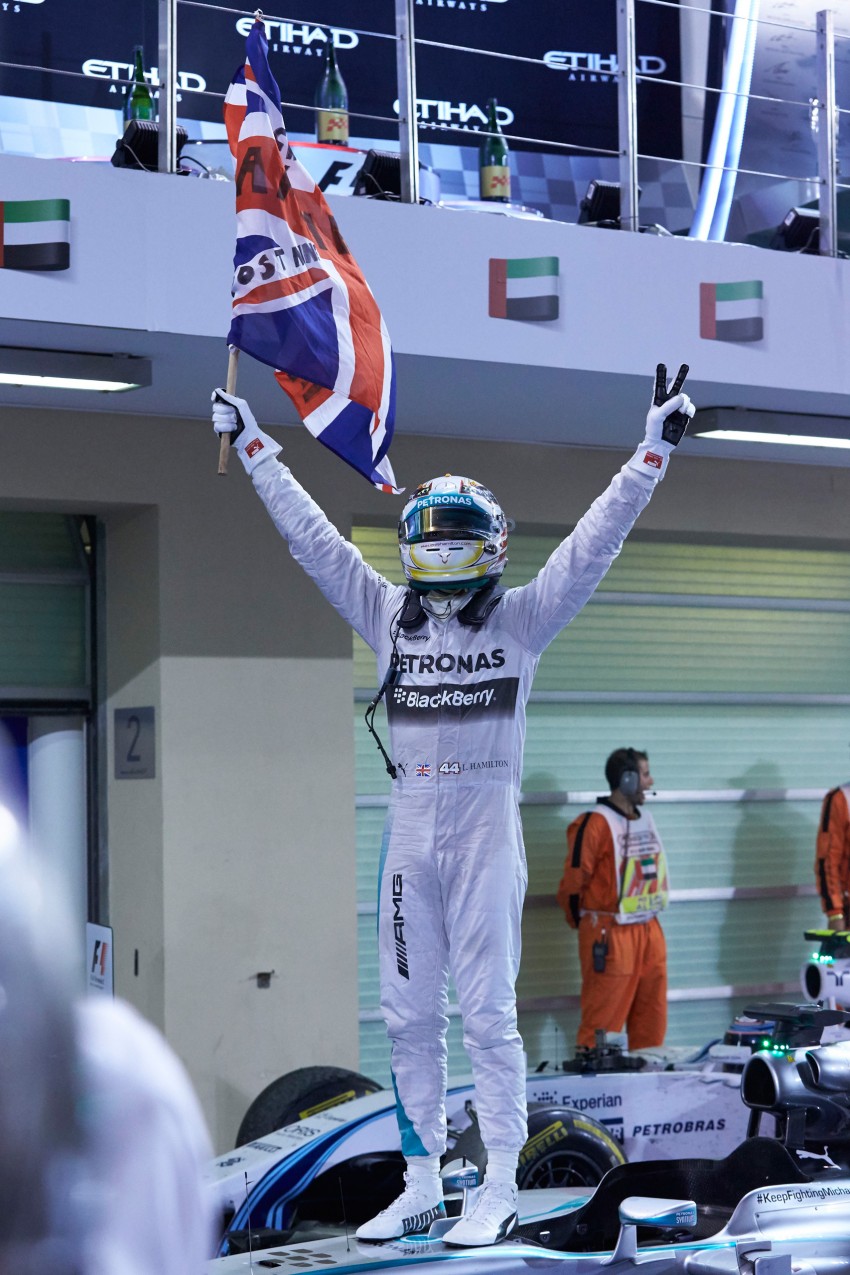 Lewis Hamilton wins second Formula 1 drivers’ title as Mercedes AMG Petronas dominates the 2014 season 290746