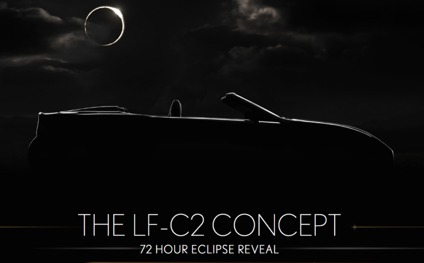 Lexus LF-C2 Concept – new convertible model teased 287470