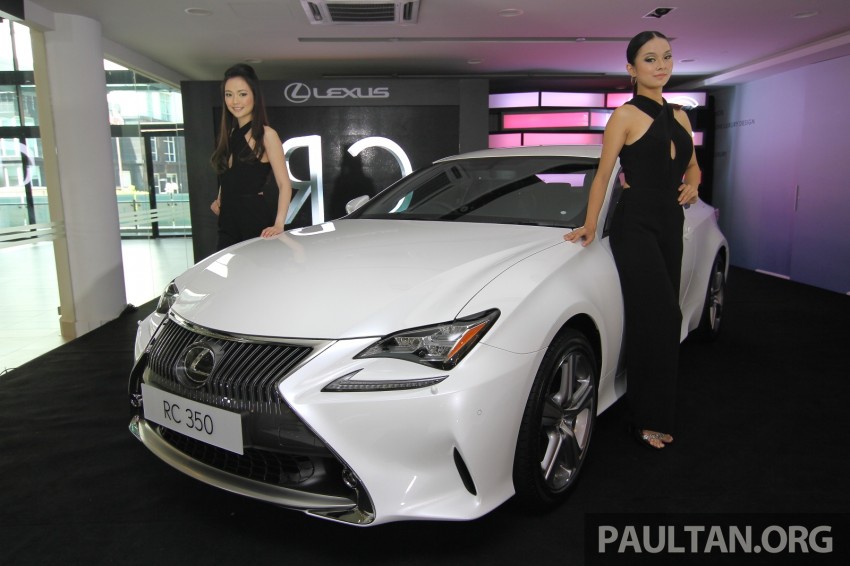 Lexus RC coupe launched in Malaysia – RC 350 Luxury for RM526k, 5.0 V8-powered RC F for RM782k 291191