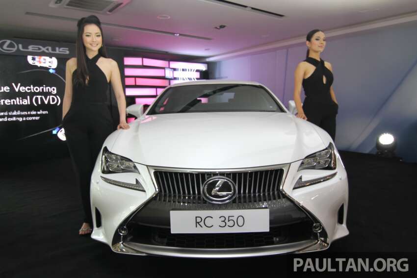 Lexus RC coupe launched in Malaysia – RC 350 Luxury for RM526k, 5.0 V8-powered RC F for RM782k 291196