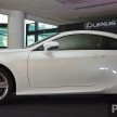 Lexus RC coupe launched in Malaysia – RC 350 Luxury for RM526k, 5.0 V8-powered RC F for RM782k