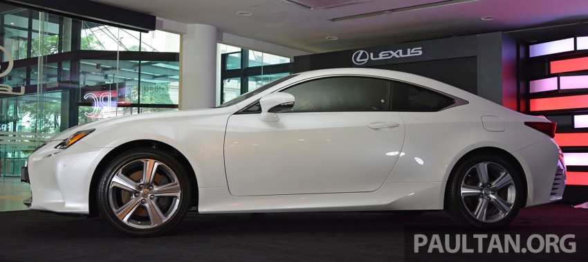 Lexus RC coupe launched in Malaysia – RC 350 Luxury for RM526k, 5.0 V8-powered RC F for RM782k 291183