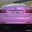 Lexus RC coupe launched in Malaysia – RC 350 Luxury for RM526k, 5.0 V8-powered RC F for RM782k