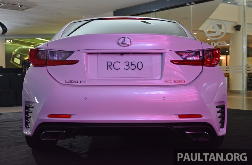 Lexus RC coupe launched in Malaysia – RC 350 Luxury for RM526k, 5.0 V8-powered RC F for RM782k 291177