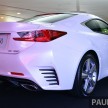 Lexus RC coupe launched in Malaysia – RC 350 Luxury for RM526k, 5.0 V8-powered RC F for RM782k