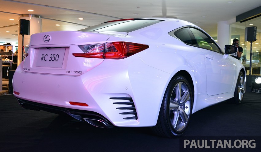 Lexus RC coupe launched in Malaysia – RC 350 Luxury for RM526k, 5.0 V8-powered RC F for RM782k 291178