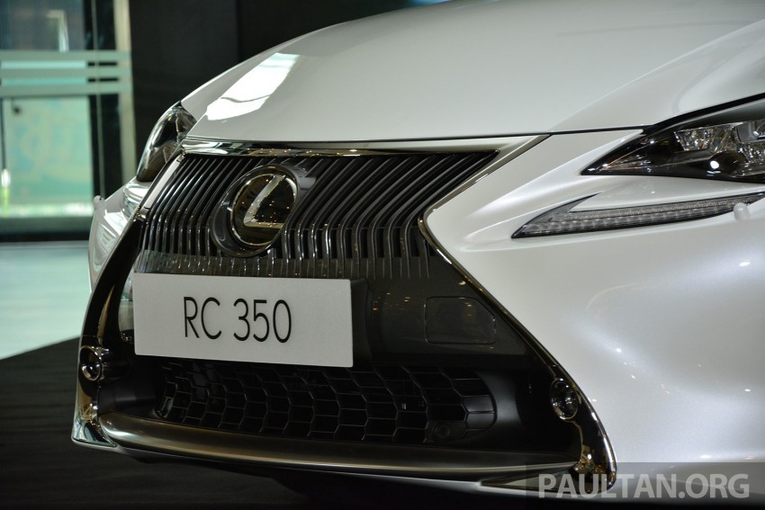 Lexus RC coupe launched in Malaysia – RC 350 Luxury for RM526k, 5.0 V8-powered RC F for RM782k 291179
