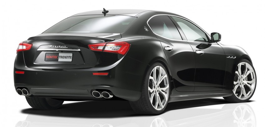 Novitec Tridente Maserati Ghibli tuning package announced; up to 476 hp, 0-100 km/h in 4.5 seconds 285359