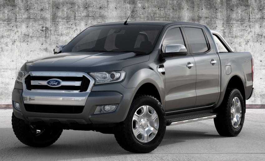 Ford Ranger T6 facelift teased, showing all-new face 291755